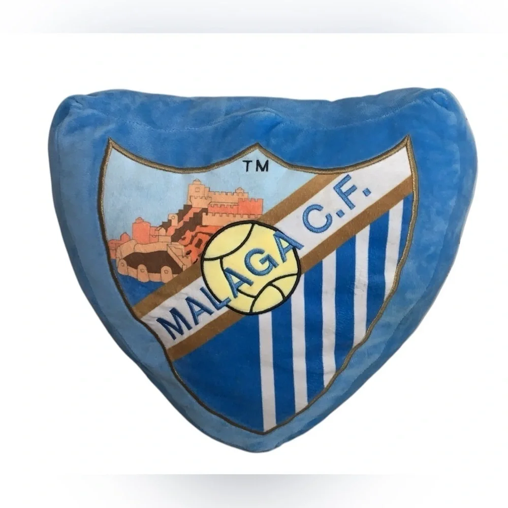Málaga CF (Club de Futbol) plush pillow